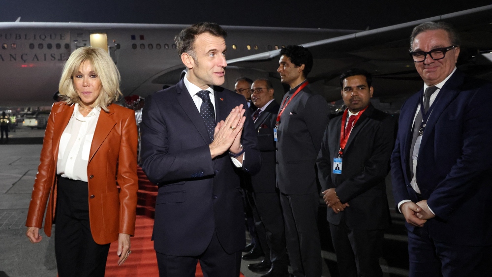 France's Macron eyes fighter jet deal in India